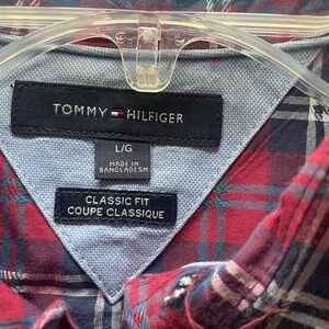 Tommy Hilfiger casual button down. Worn once was way to big for me
